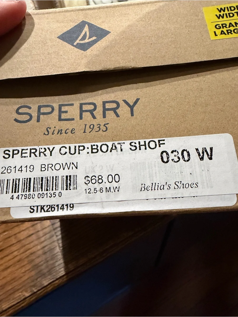 Sperry Kids Brown Leather Boat Shoes